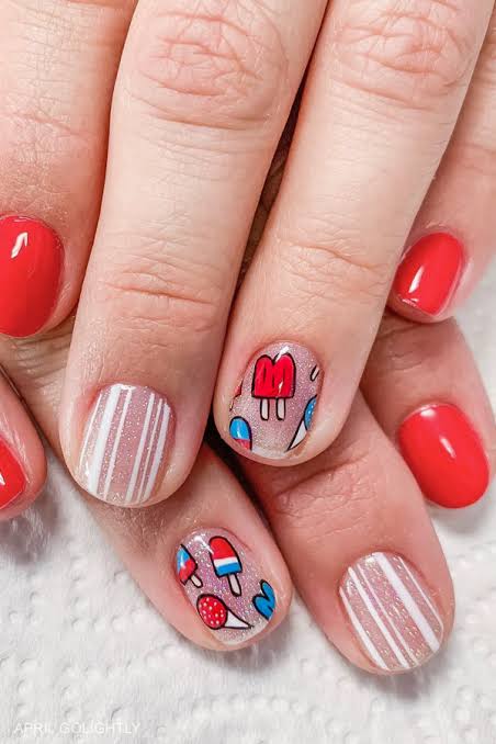 Nail Shape And Length E G Medium Almond Visual Idea — Nails for Kids