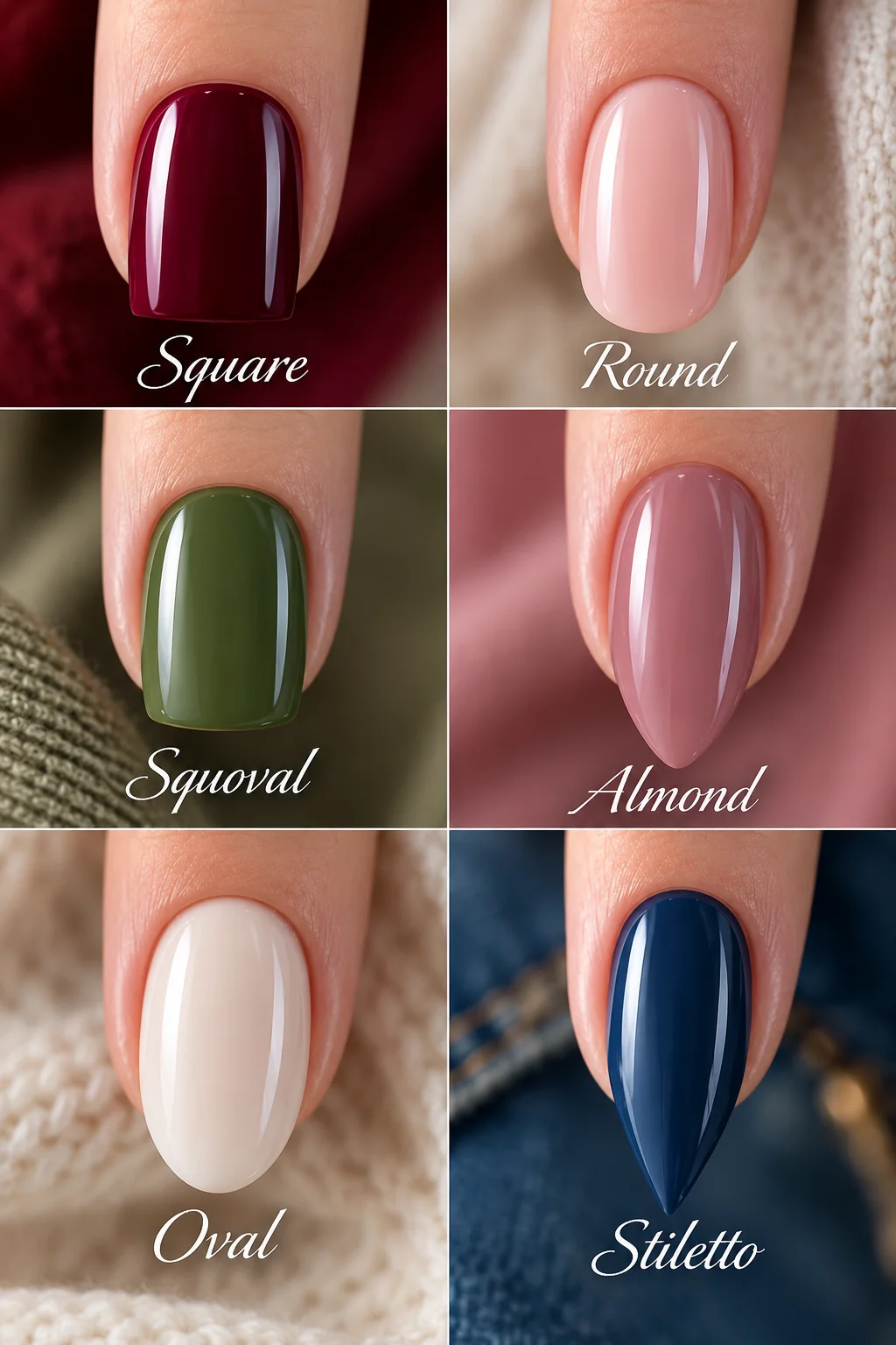 30 Best Nail Shapes For Different Styles: Trendy Manicure Ideas To Try