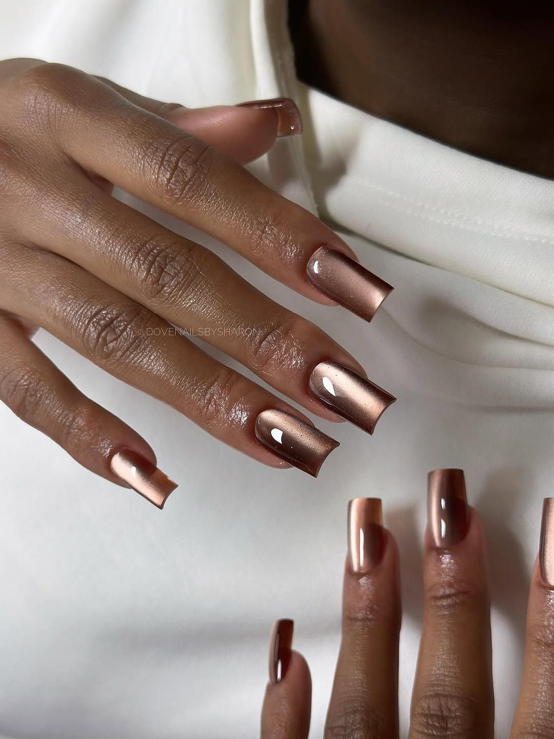 Chrome Visual Idea — Classy Nails