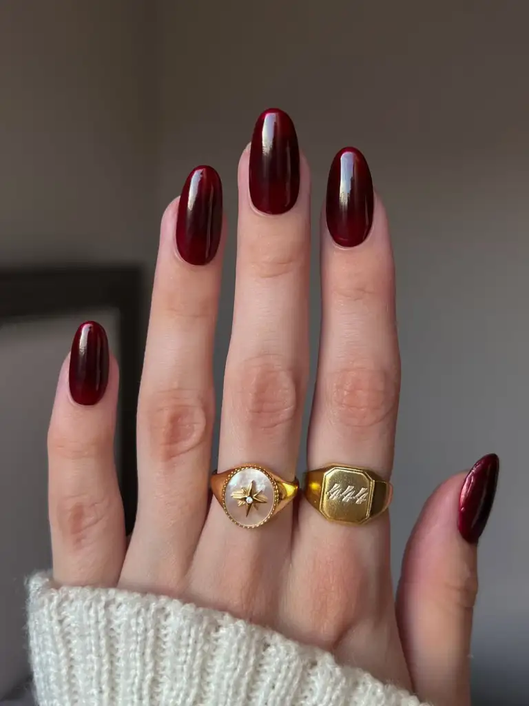 Deep Red Visual Idea Deep Red Visual Idea — Old Money Nails