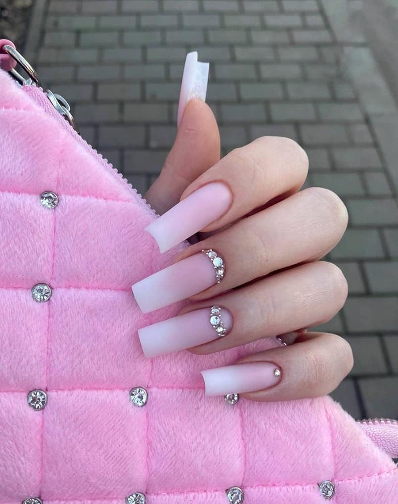 Matte Visual Idea Matte Visual Idea — Baddie Nails