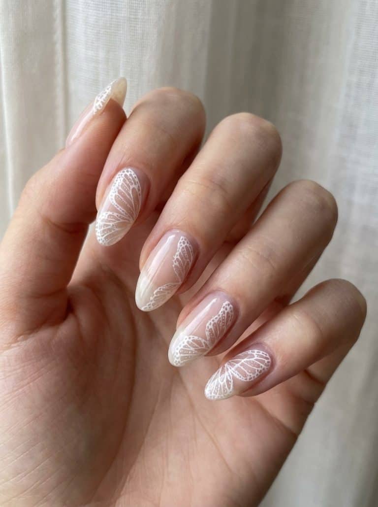 Bridal Romantic Visual Idea — Aesthetic Nails