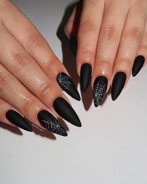 Matte Visual Idea Matte Visual Idea — Goth Nails