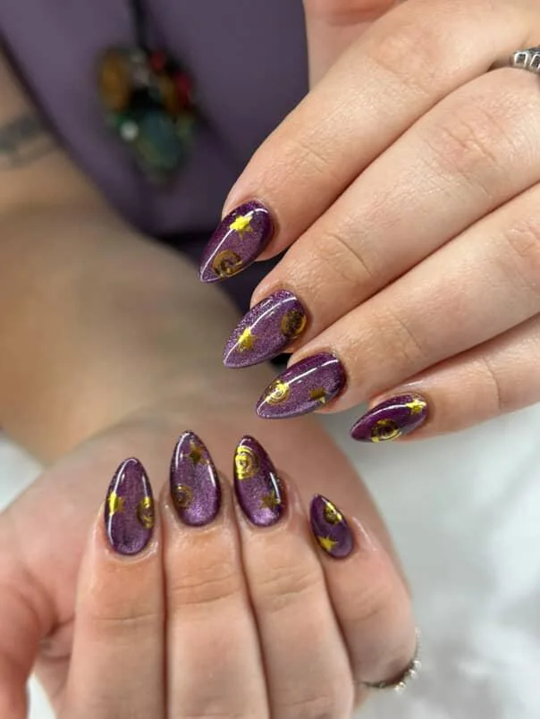 Shimmer Metallic Visual Idea Shimmer Metallic Visual Idea — Goth Nails