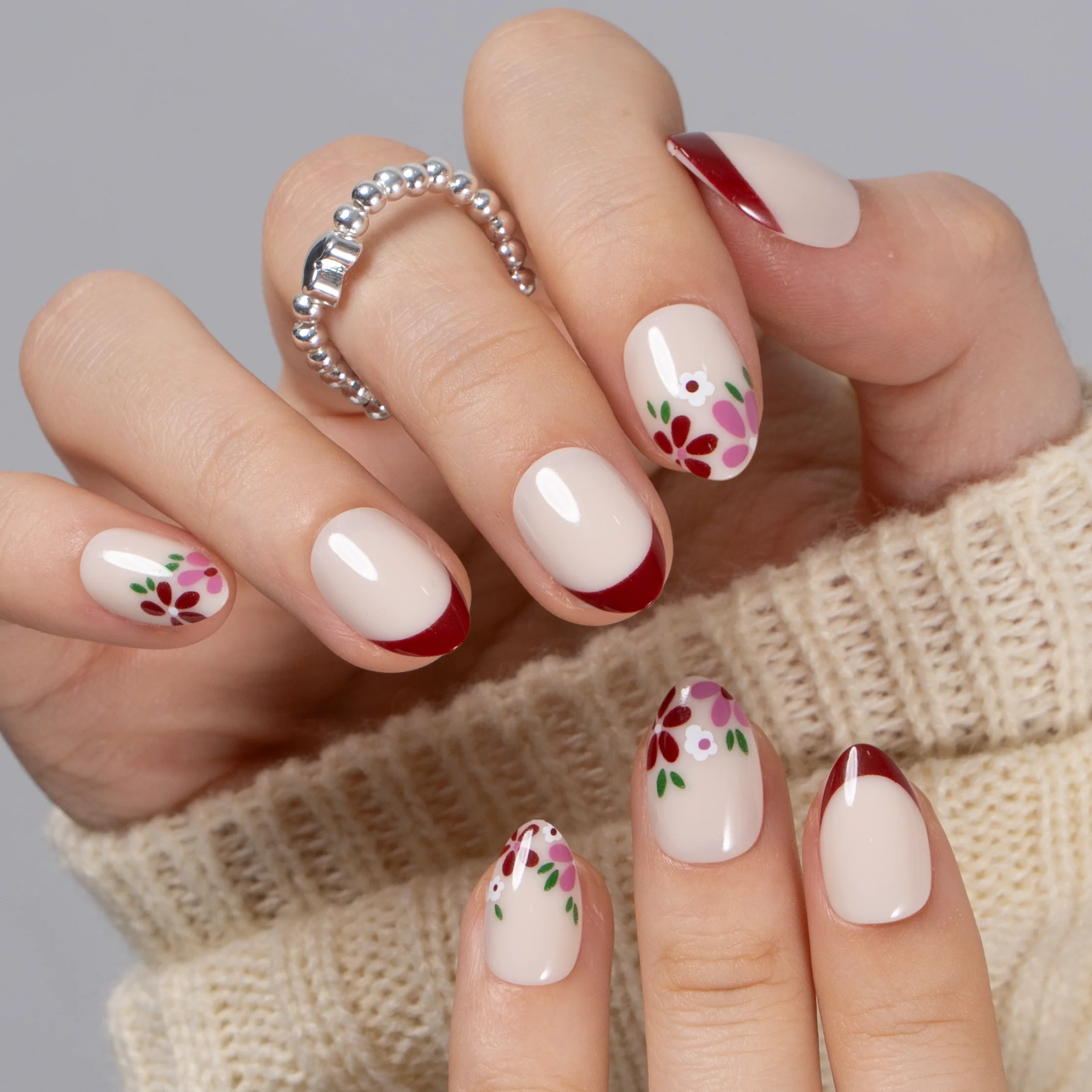 Spring Or Summer Design Visual Idea Spring Or Summer Design Visual Idea — Short Almond Nails