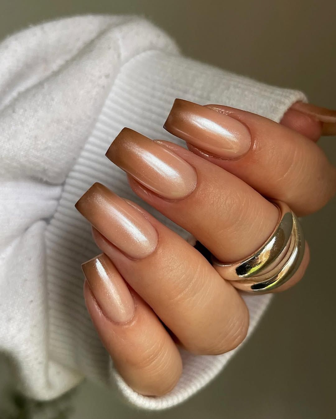 Medium Square Coral Pink — Square Nails