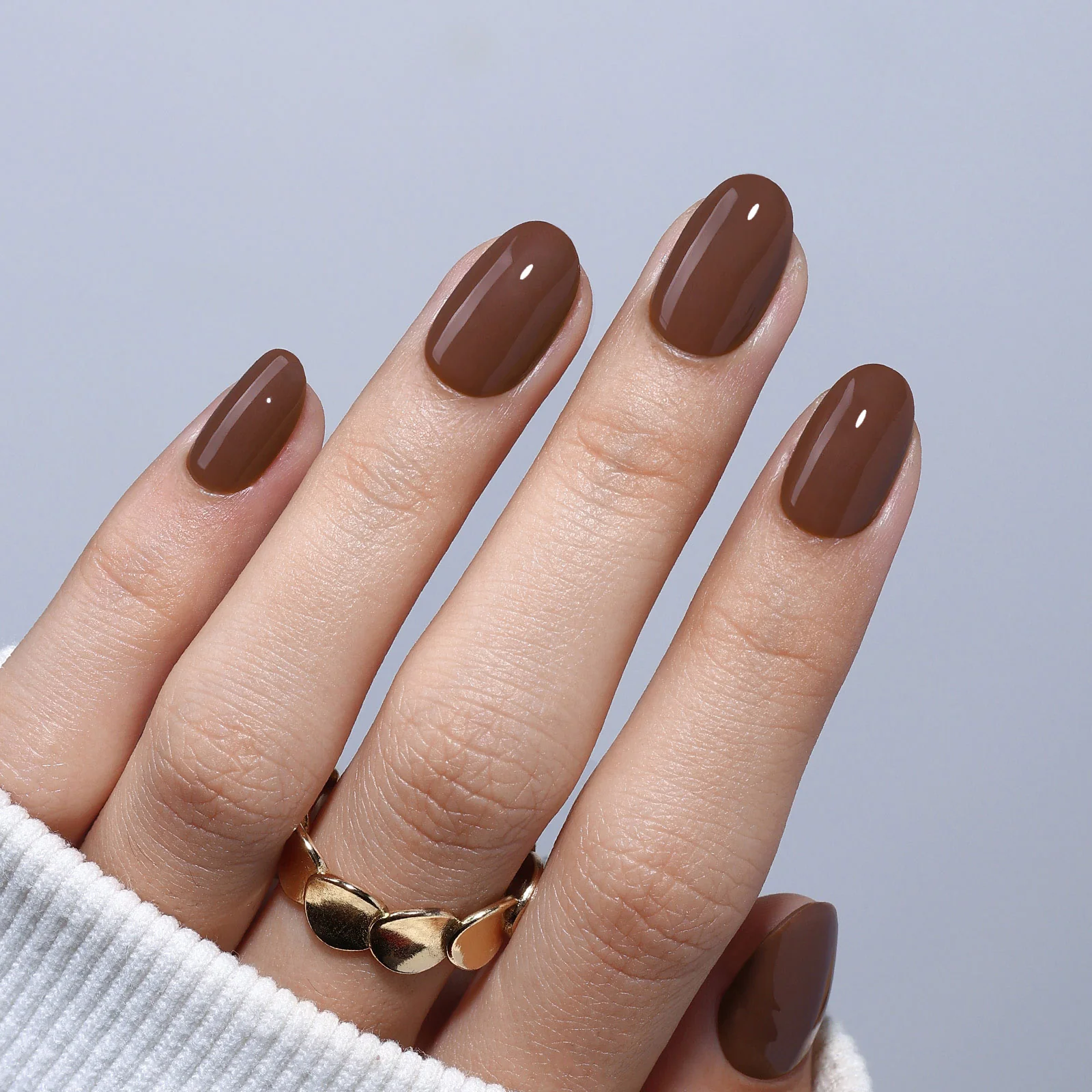 Flawless Classic French — Short Oval Nails
