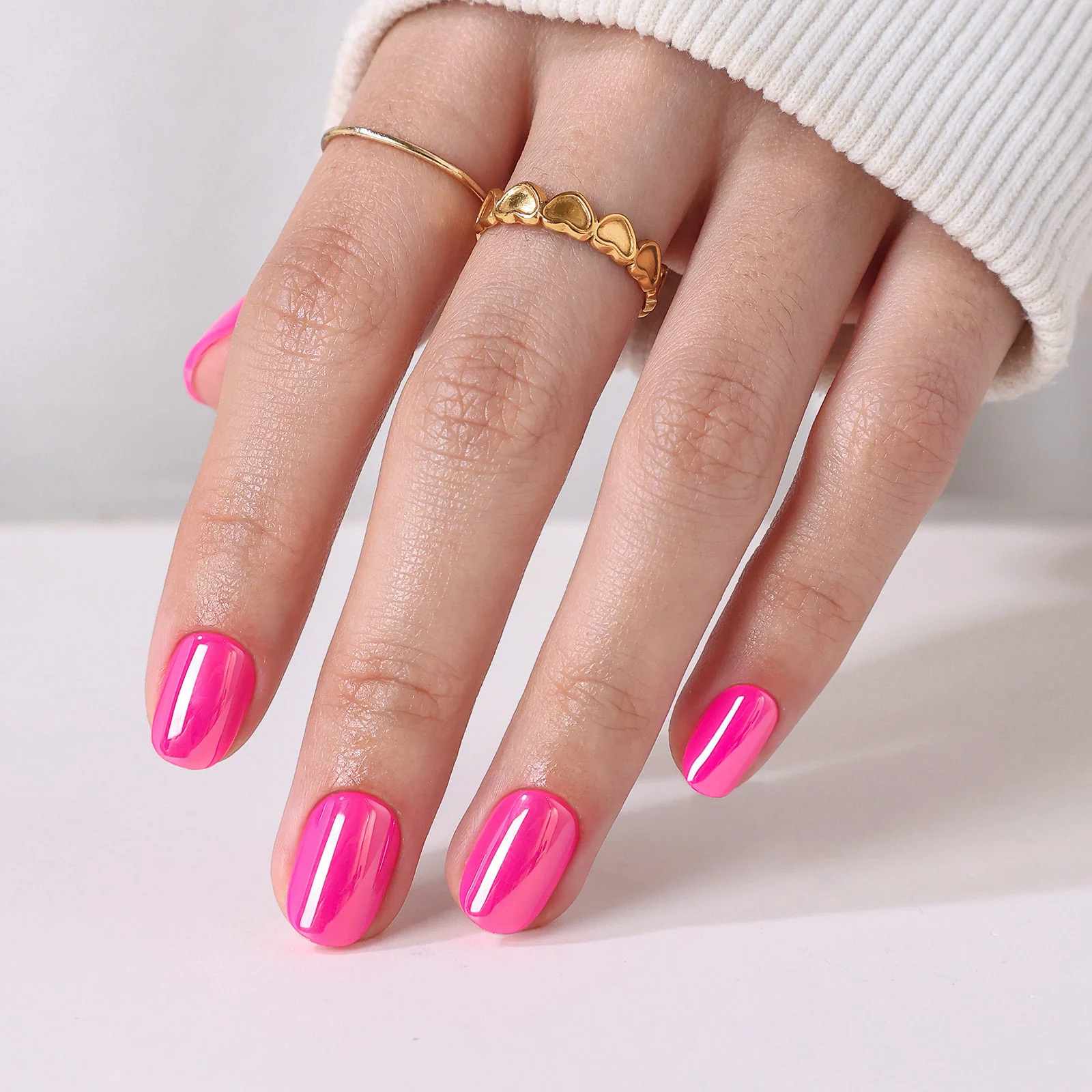 Nail Shape And Length E G Medium Almond Visual Idea Nail Shape And Length E G Medium Almond Visual Idea — Short Nails