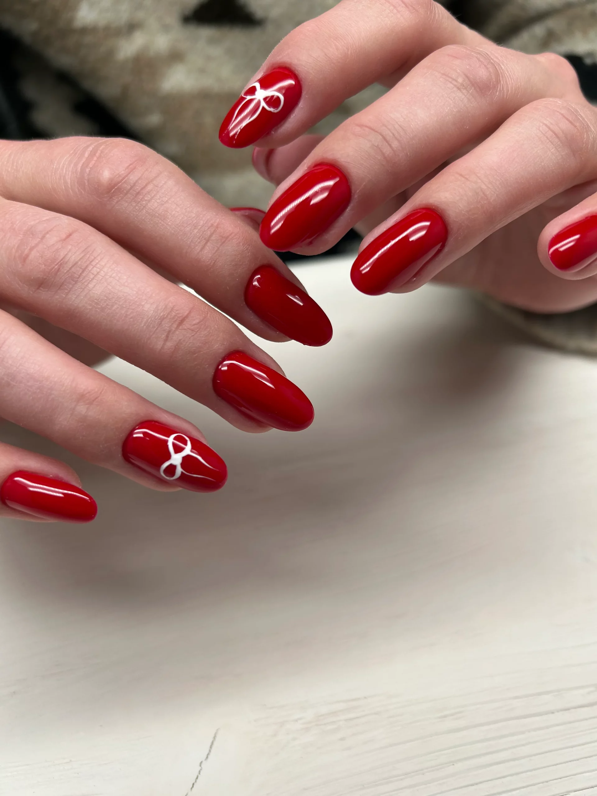 High Gloss Visual Idea — Builder Gel Nails
