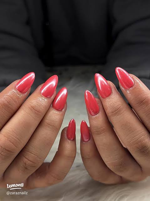 Chrome High Gloss Visual Idea Chrome High Gloss Visual Idea — Coral Nails