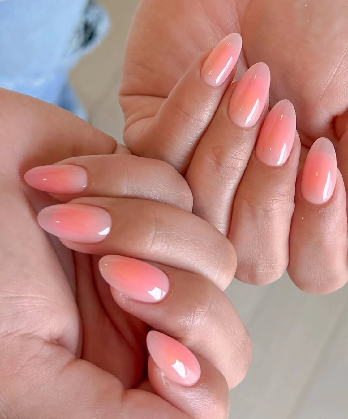 Glossy Jelly-Like Finish Visual Idea Glossy Jelly-Like Finish Visual Idea — Coral Nails