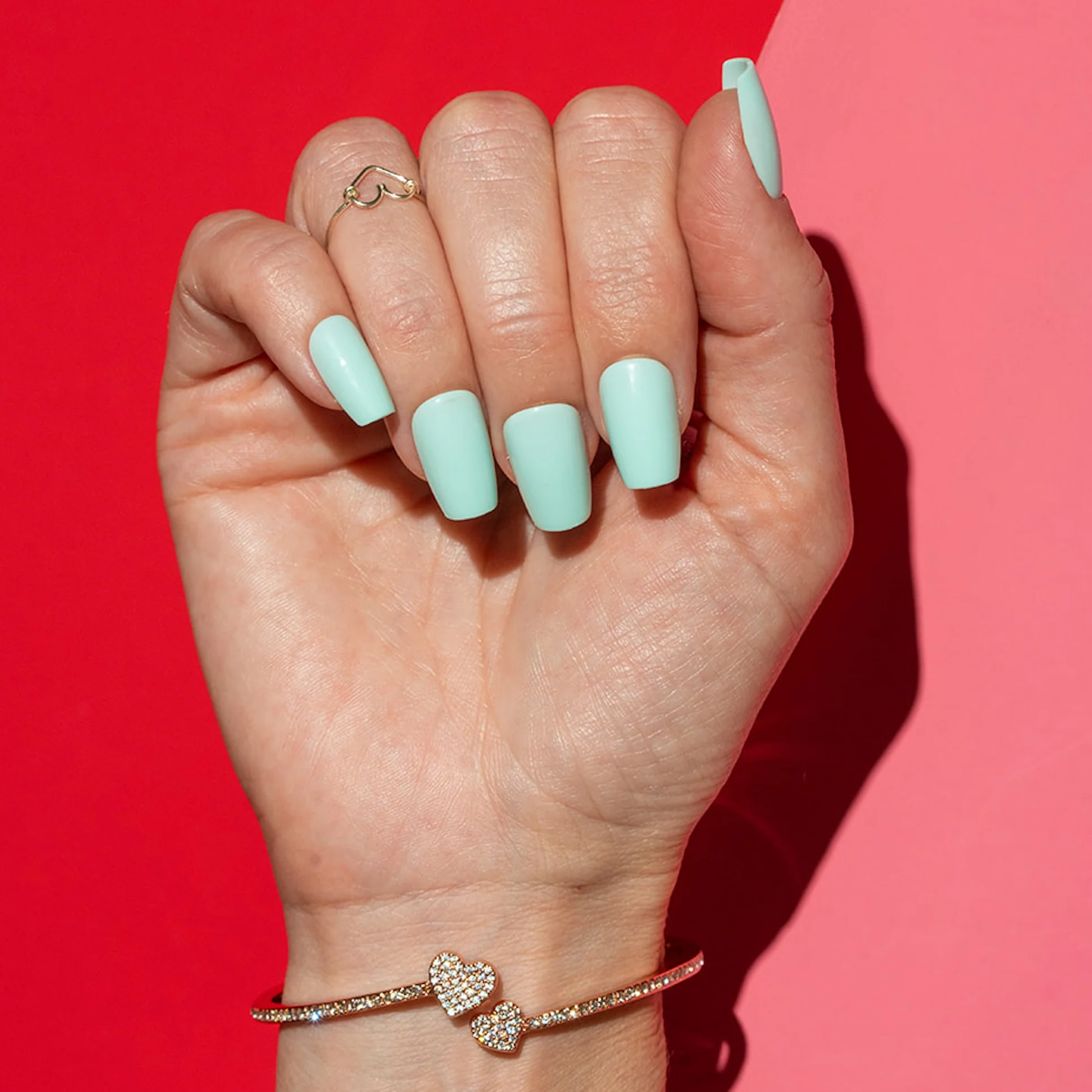 None Visual Idea None Visual Idea — Mint Green Nails