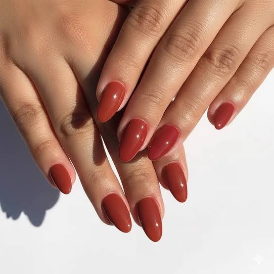 Clean Cuticle Work Even Application Visual Idea — Nails for Olive Skin