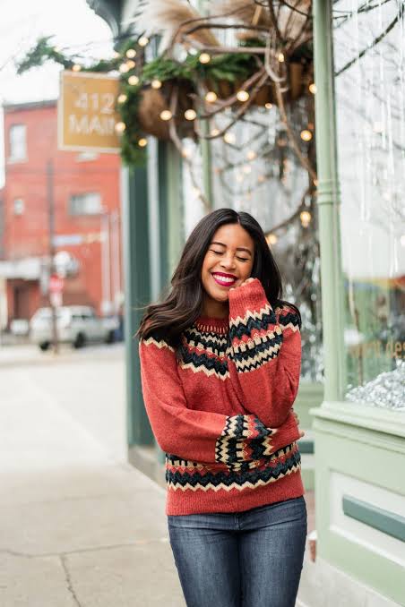 Outfit Idea — A Woman Is Featured Wearing A Cozy Outfit Idea — A Woman Is Featured Wearing A Cozy — Outfit Ideas
