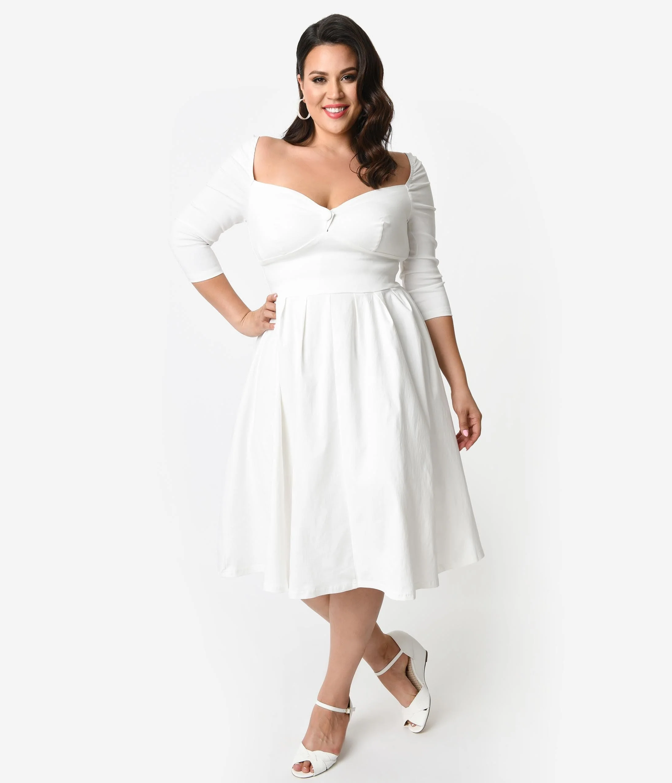 Cocktail Hour Sophistication: Black Swing Dress Cocktail Hour Sophistication: Black Swing Dress — 50s Outfits