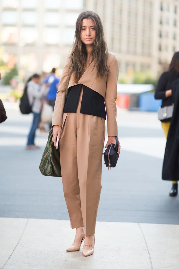 Tailored Blazer with a Modern Panel Detail Tailored Blazer with a Modern Panel Detail — Tomboy Outfits