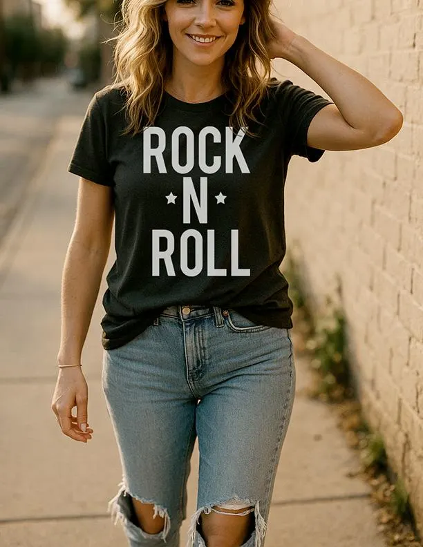 Classic Rock Tee and Distressed Denim Classic Rock Tee and Distressed Denim — Rock and Roll Outfits