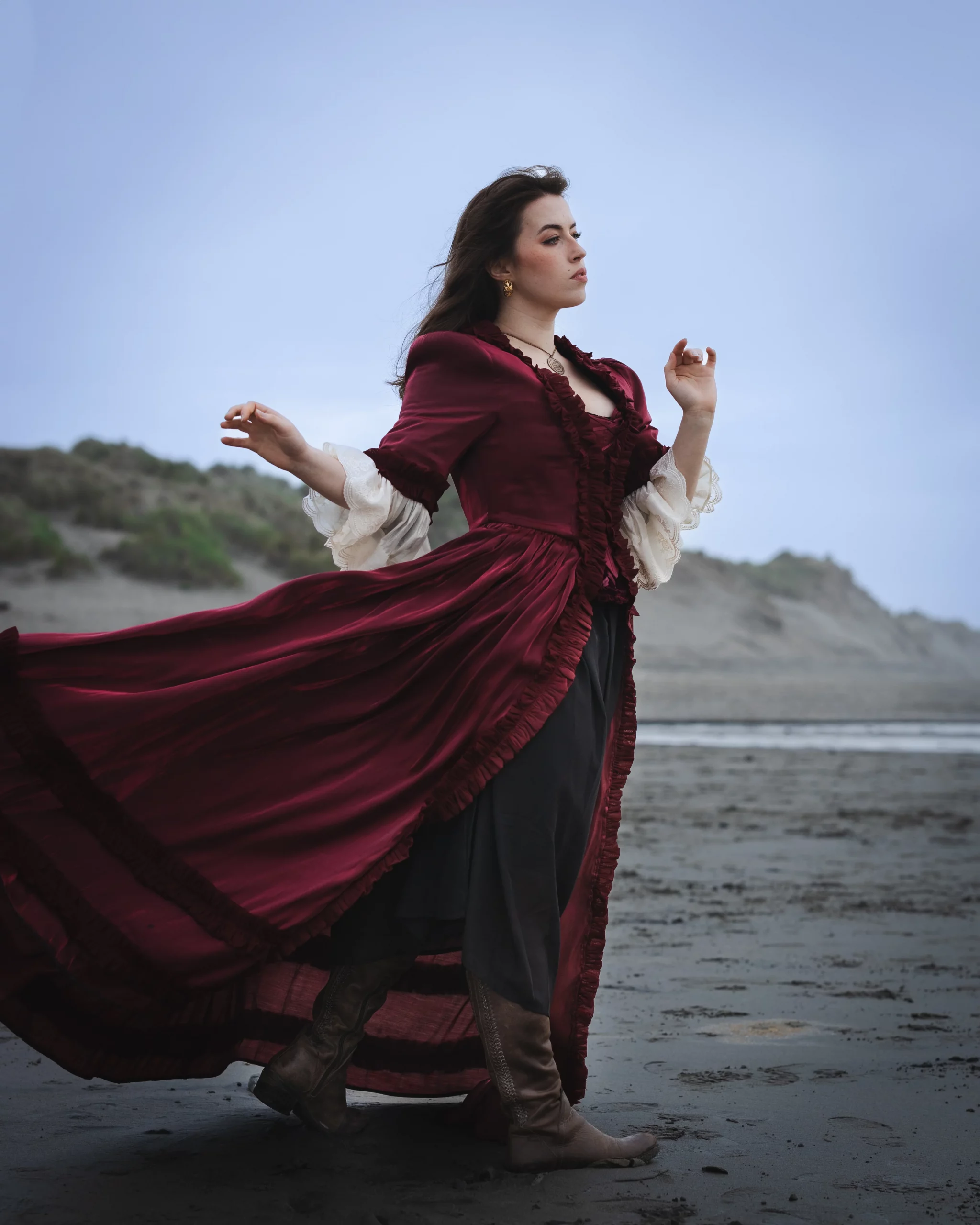 Brown Leather Boots Outfit Idea — Renaissance Faire Outfits