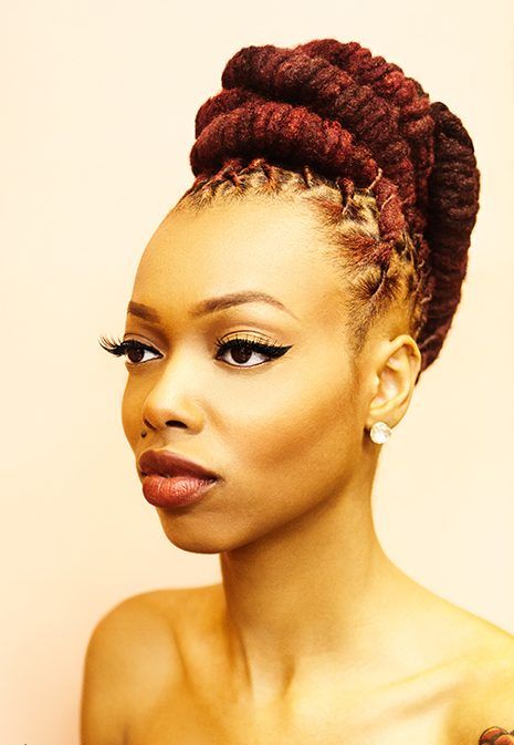 36 Awesome Wedding Looks For Locs, Dreadlocks & Sisterlocks