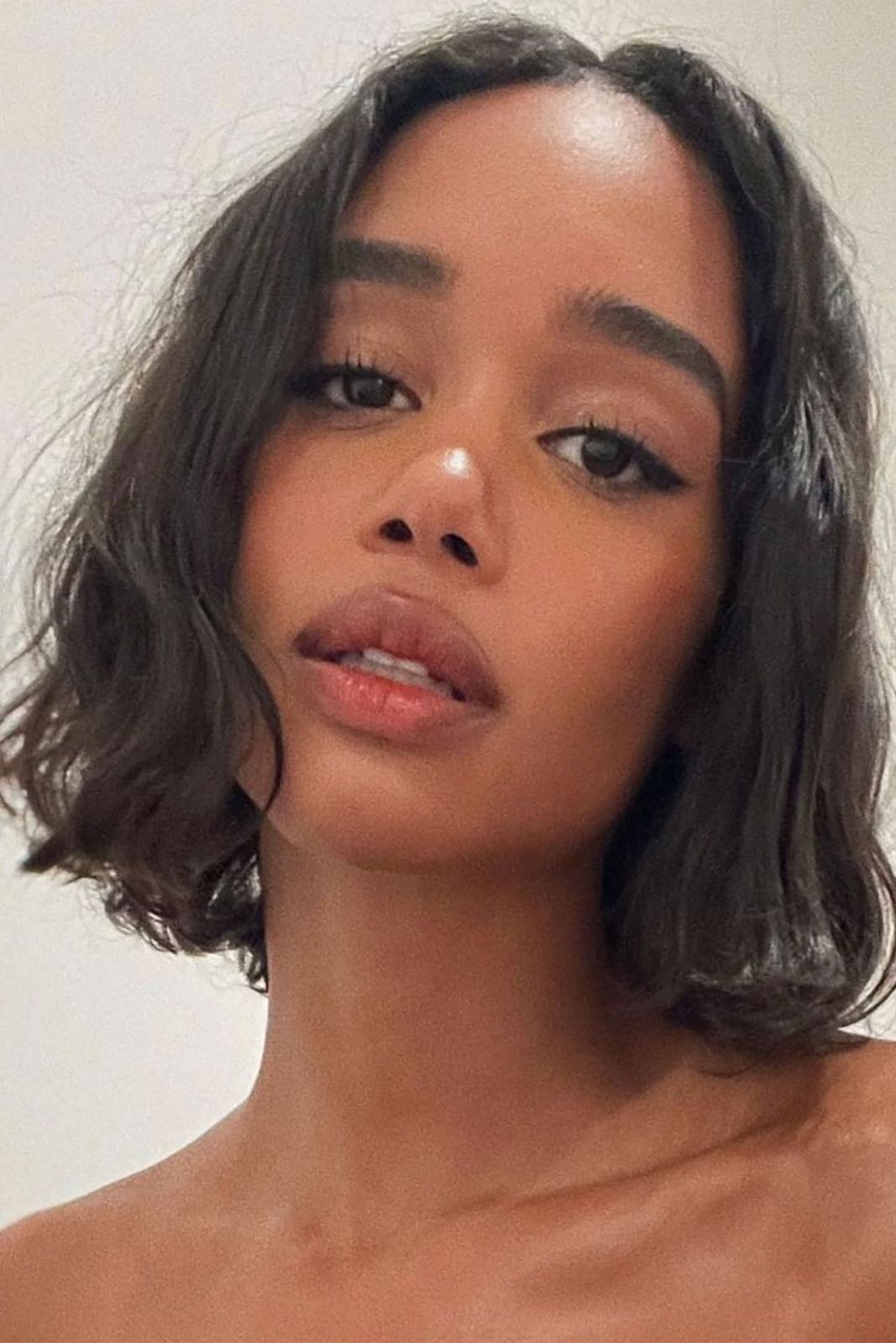 Chin Length Bob With Soft Waves Chin Length Bob With Soft Waves — Bob Haircuts