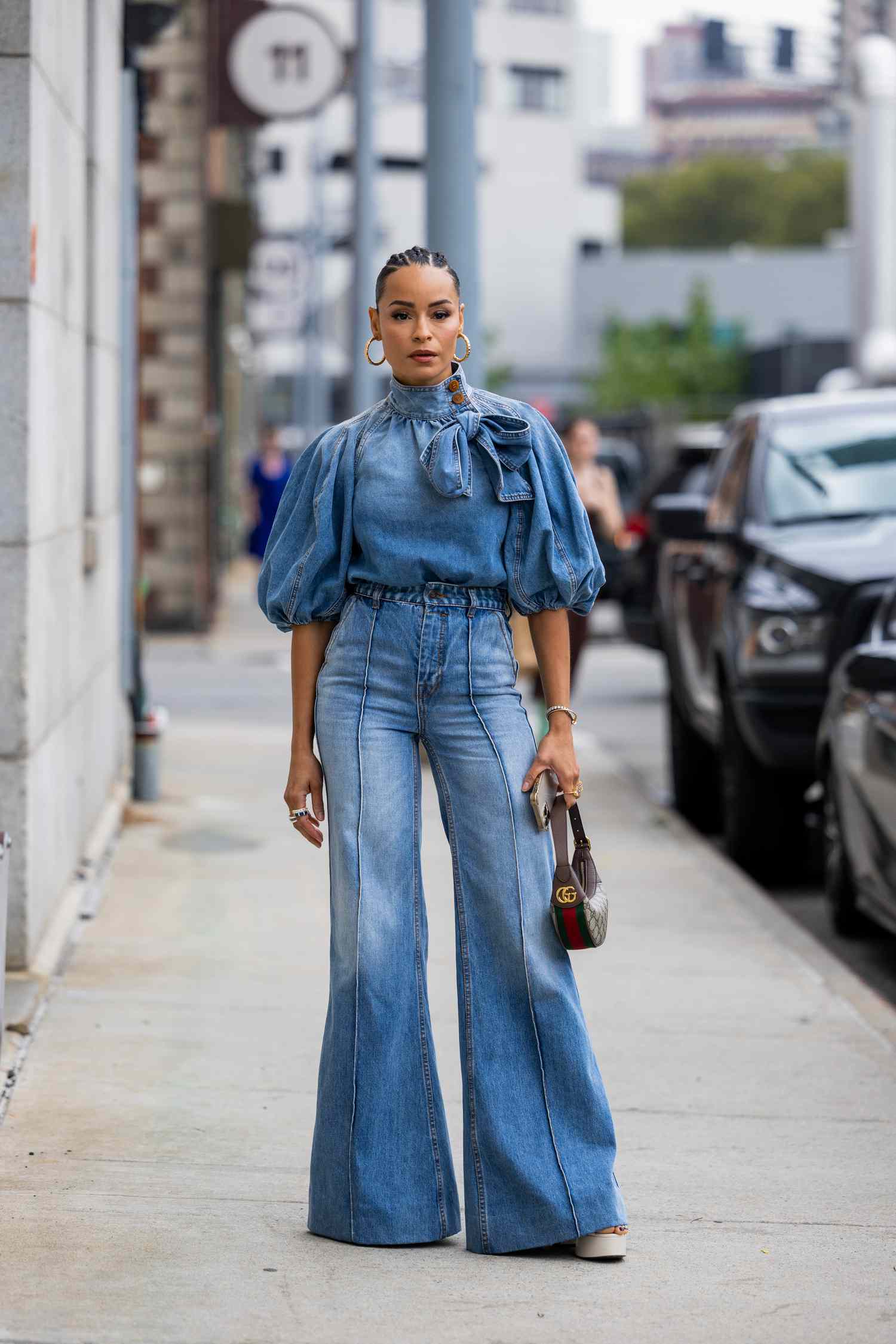 Flared Jeans Outfit Blue 1970s Vintage Jeans For Women 70s Bell Bottom Outfits 2018 Flared Jeans