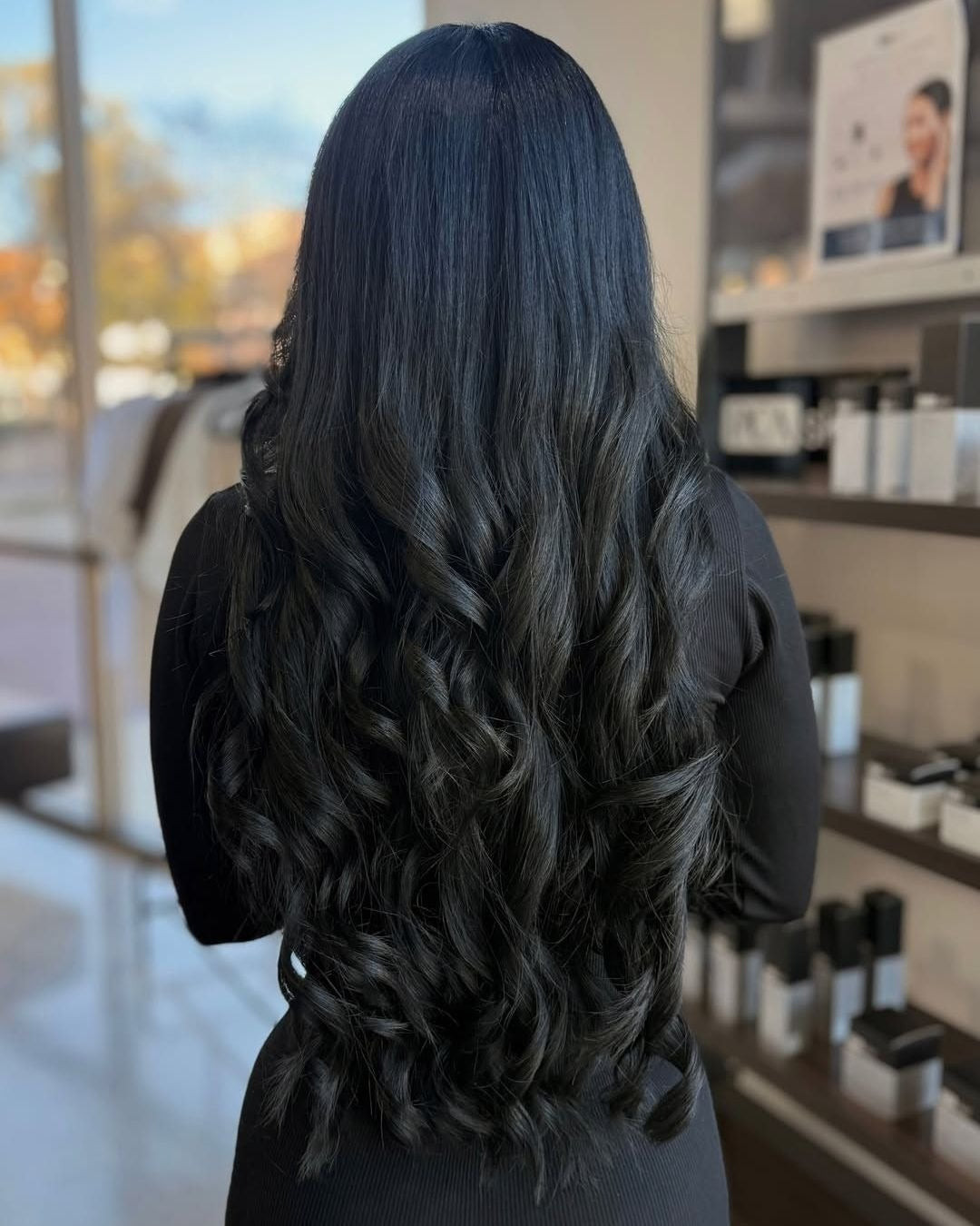 Visual Idea — Soft Black Hair