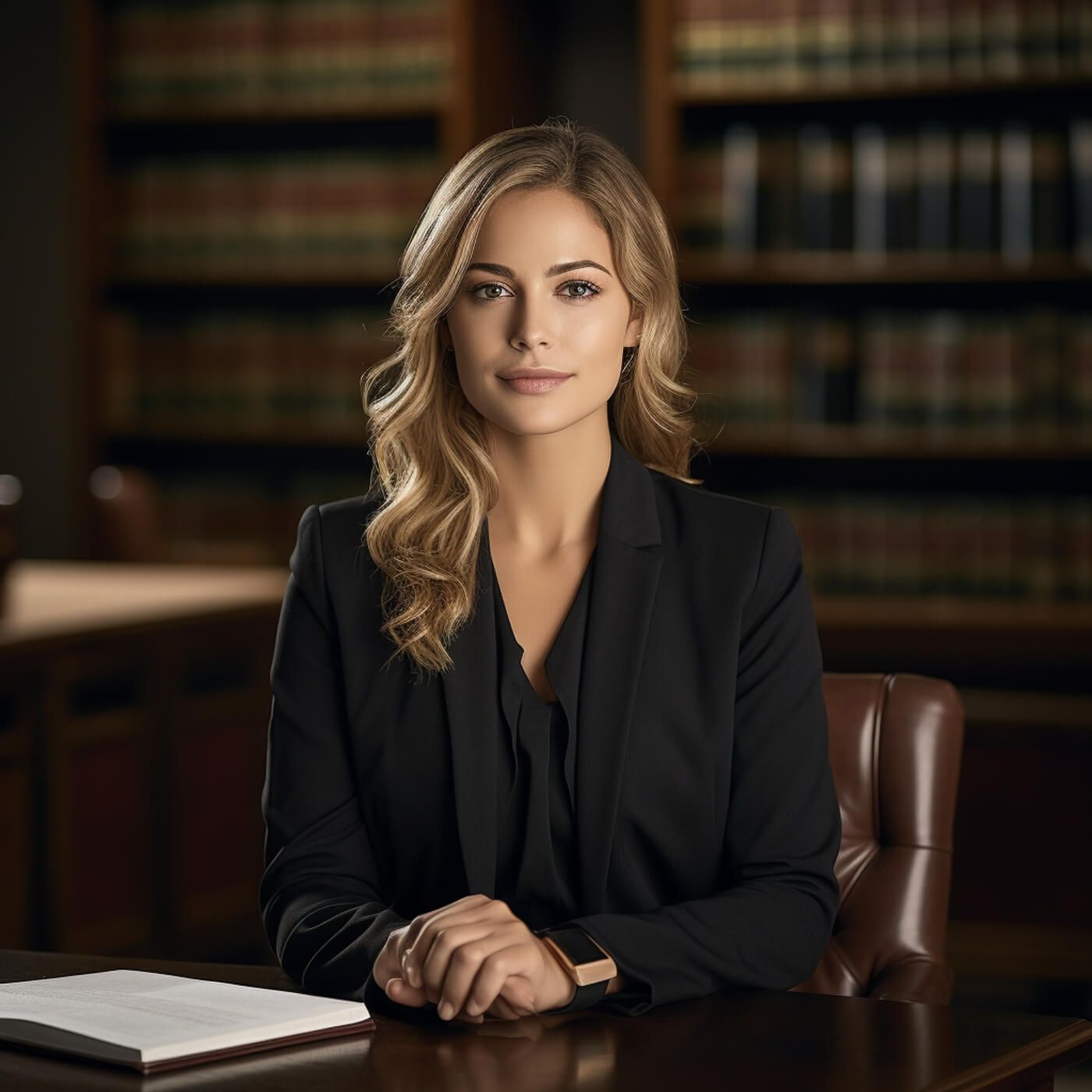 Minimalist Black Blazer and V-Neck Blouse Combination Minimalist Black Blazer and V-Neck Blouse Combination — Lawyer Outfits