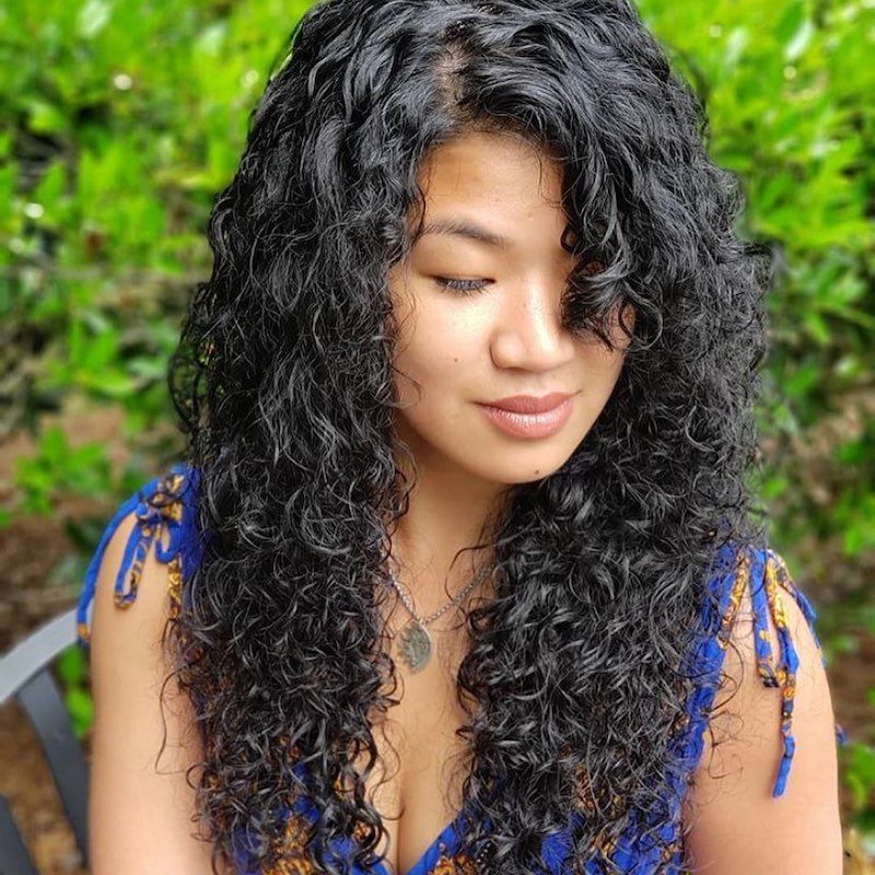 Thick Black Hair With Defined Curls Thick Black Hair With Defined Curls — Perms for Long Hair