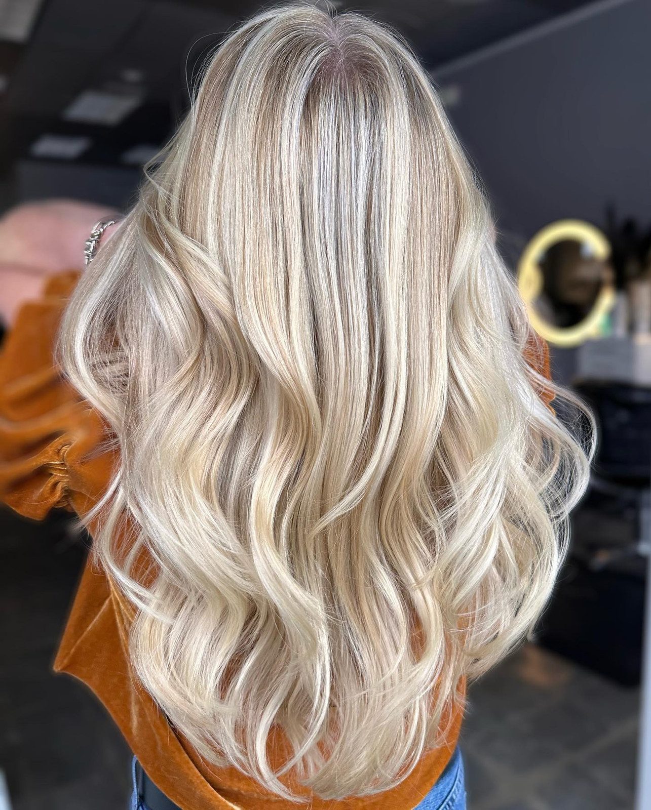 Mebary Luminous Champagne Blonde Balayage Wigs 100% Real Human Hair fo – MEBARY
