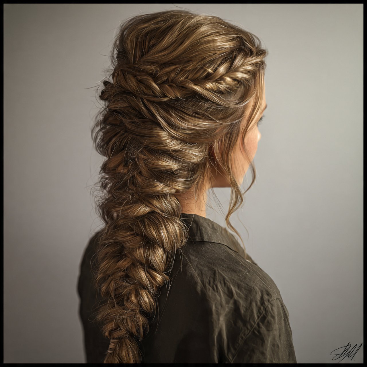 Braided Crown Fishtail Updo — Fishtail Braid