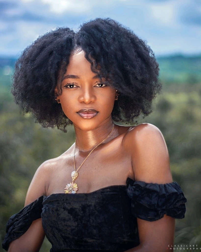 Shoulder Length Voluminous Afro Shoulder Length Voluminous Afro — Relaxed Hairstyles