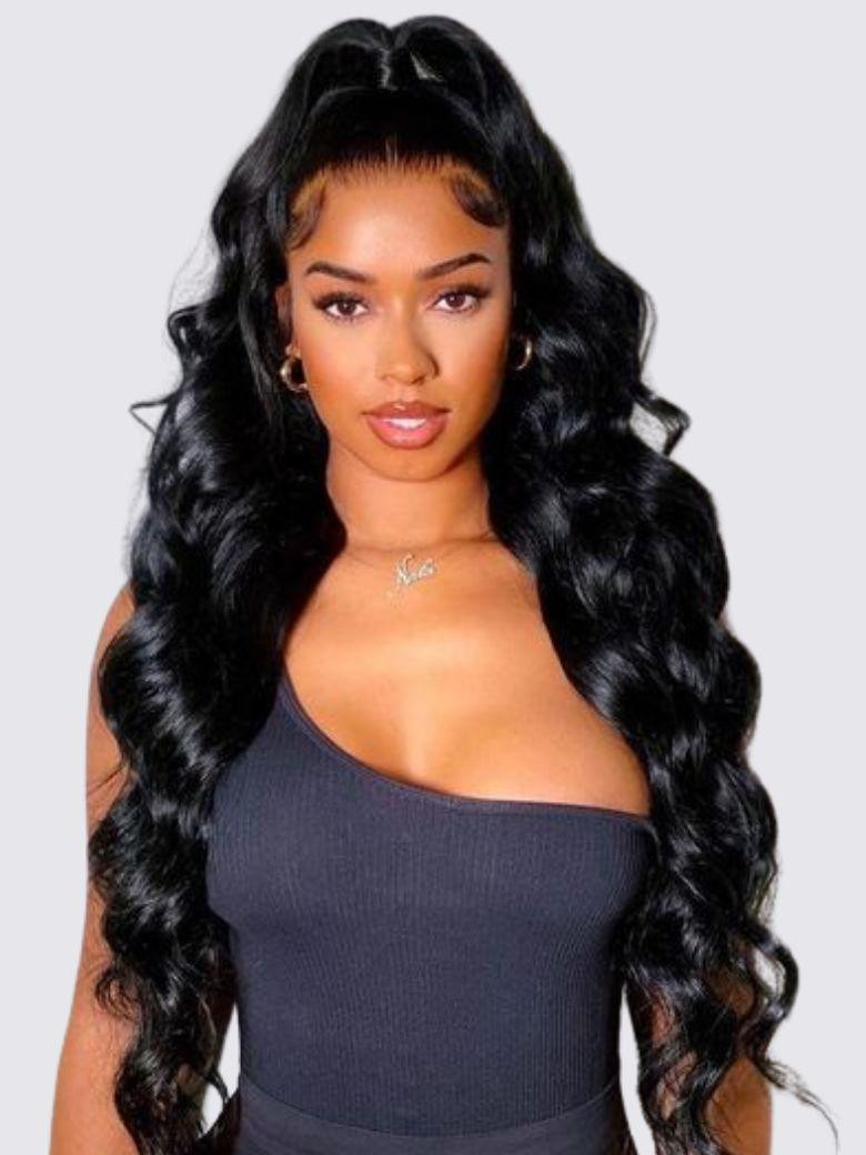 High Ponytail With Loose Waves High Ponytail With Loose Waves — Frontal Ponytail