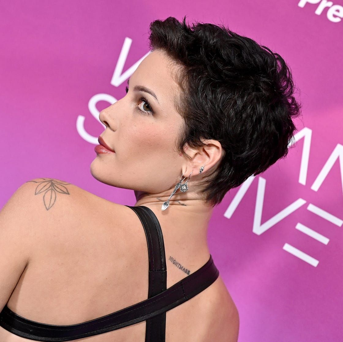 Textured Black Undercut Pixie — Pixie Haircuts