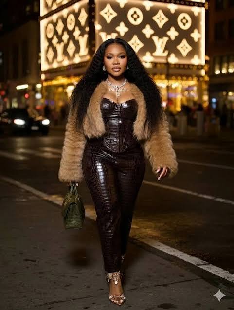 Cropped Jacket with a Fitted Jumpsuit for Waist Emphasis Cropped Jacket with a Fitted Jumpsuit for Waist Emphasis — Outfits for Apple Shape