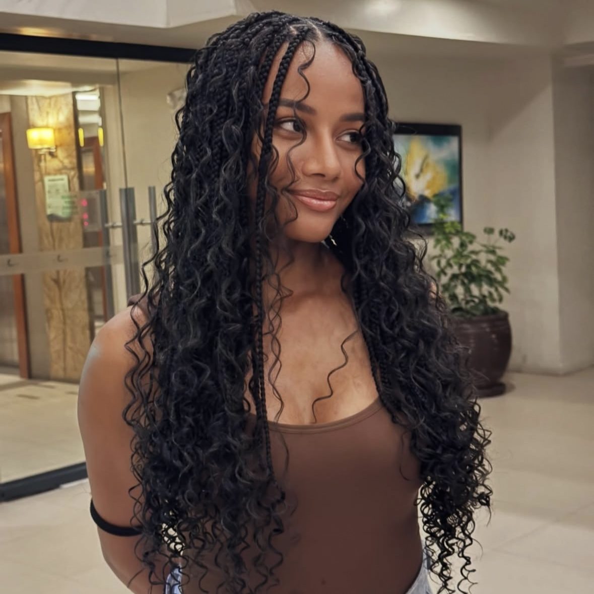 Loose Braids With Curly Ends — Braids for Long Hair
