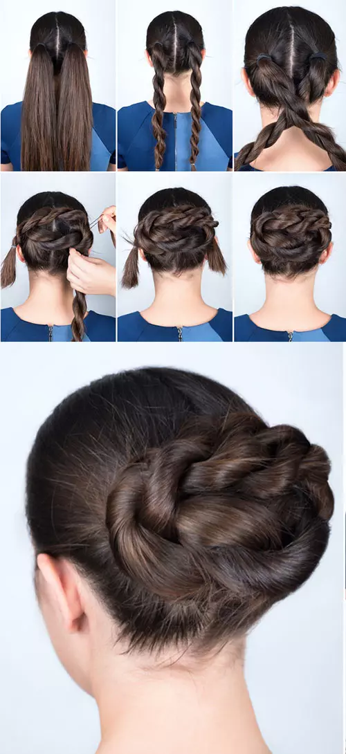 Intricate Braided Updo Intricate Braided Updo — Easy Updos for Long Hair