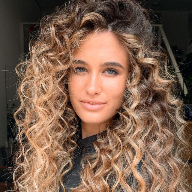 Thick Curly Ash Blonde With Dark Roots Thick Curly Ash Blonde With Dark Roots — Blonde Hair with Dark Roots