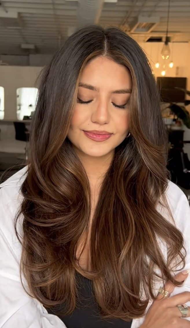 The Old Money Brunette Trend Takes Center Stage - COWGIRL Magazine