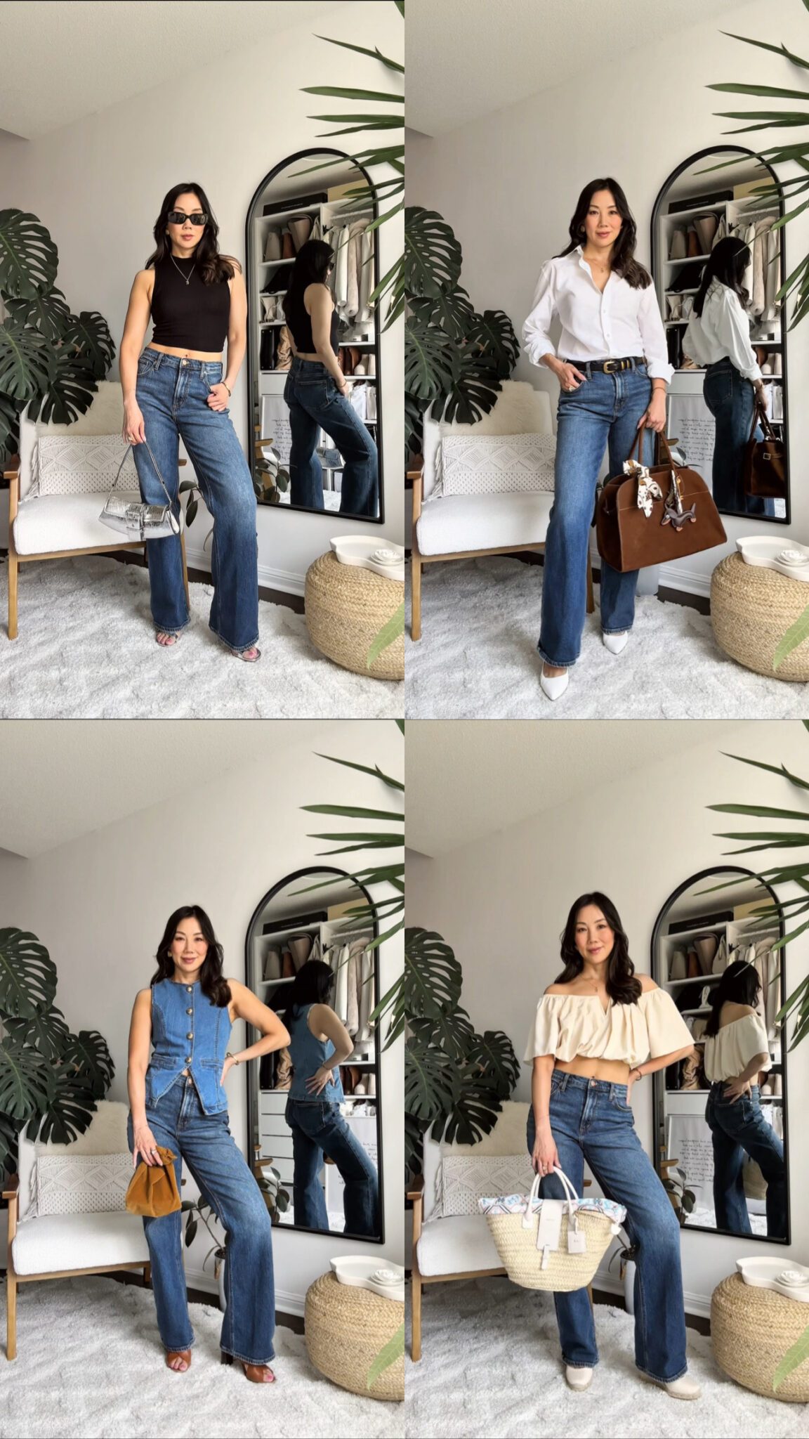 Casual Daytime Outfit Idea Casual Daytime Outfit Idea — Bootcut Jeans