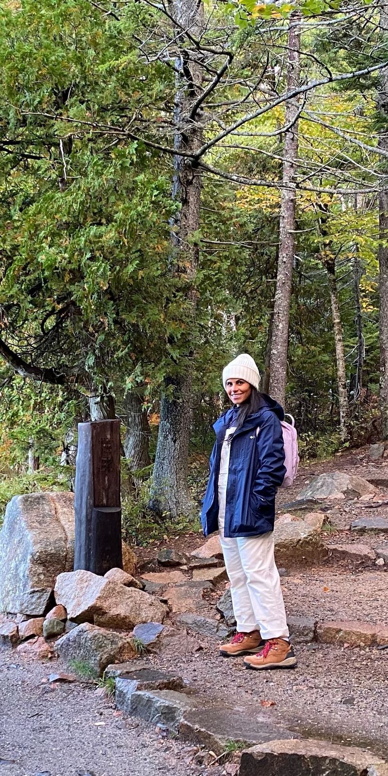 Park Adventure Ready: Navy Jacket and White Pants Park Adventure Ready: Navy Jacket and White Pants — National Park Outfits