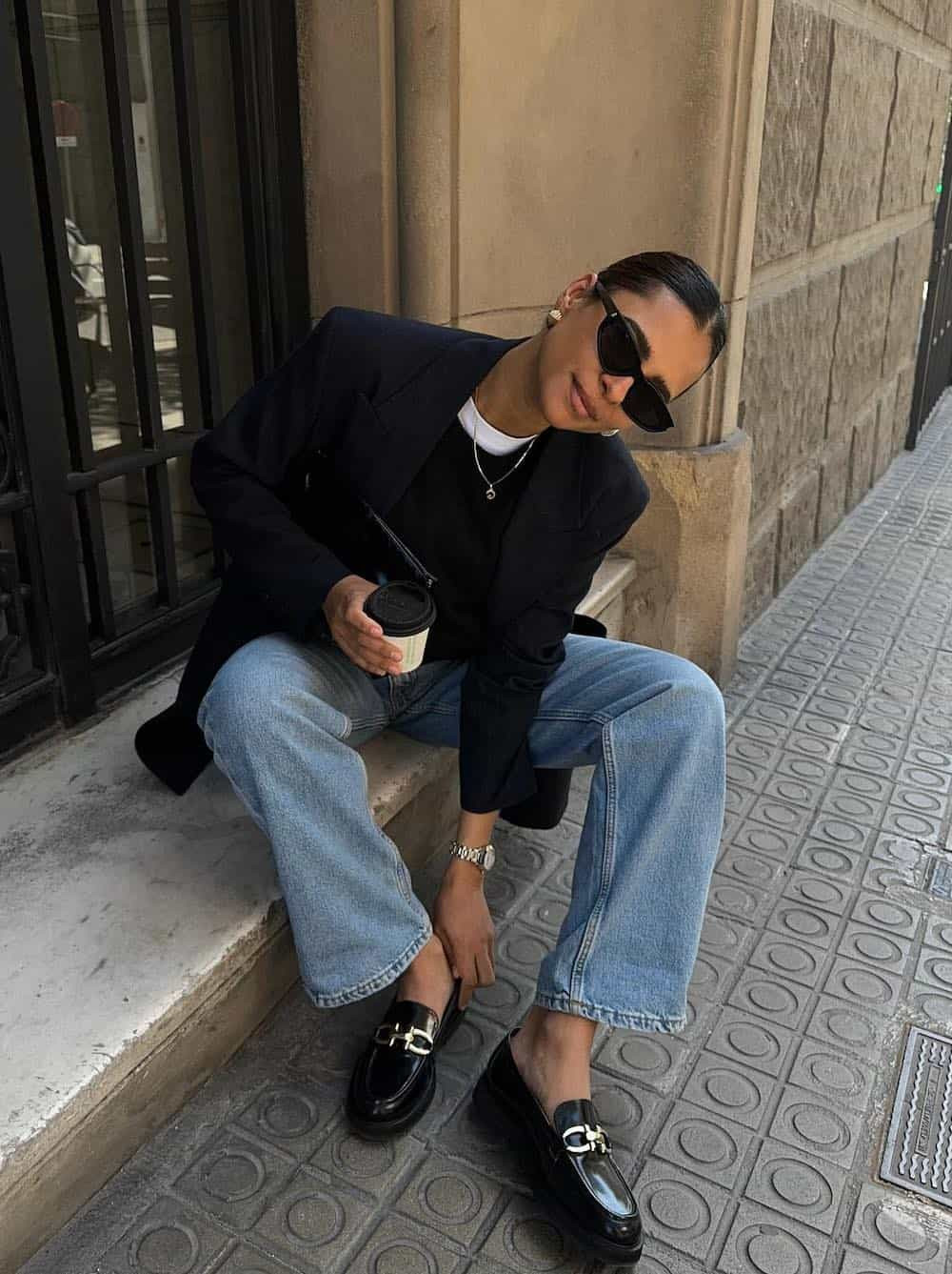 21+ Chunky Loafers Outfit Ideas + How To Style Them in 2024