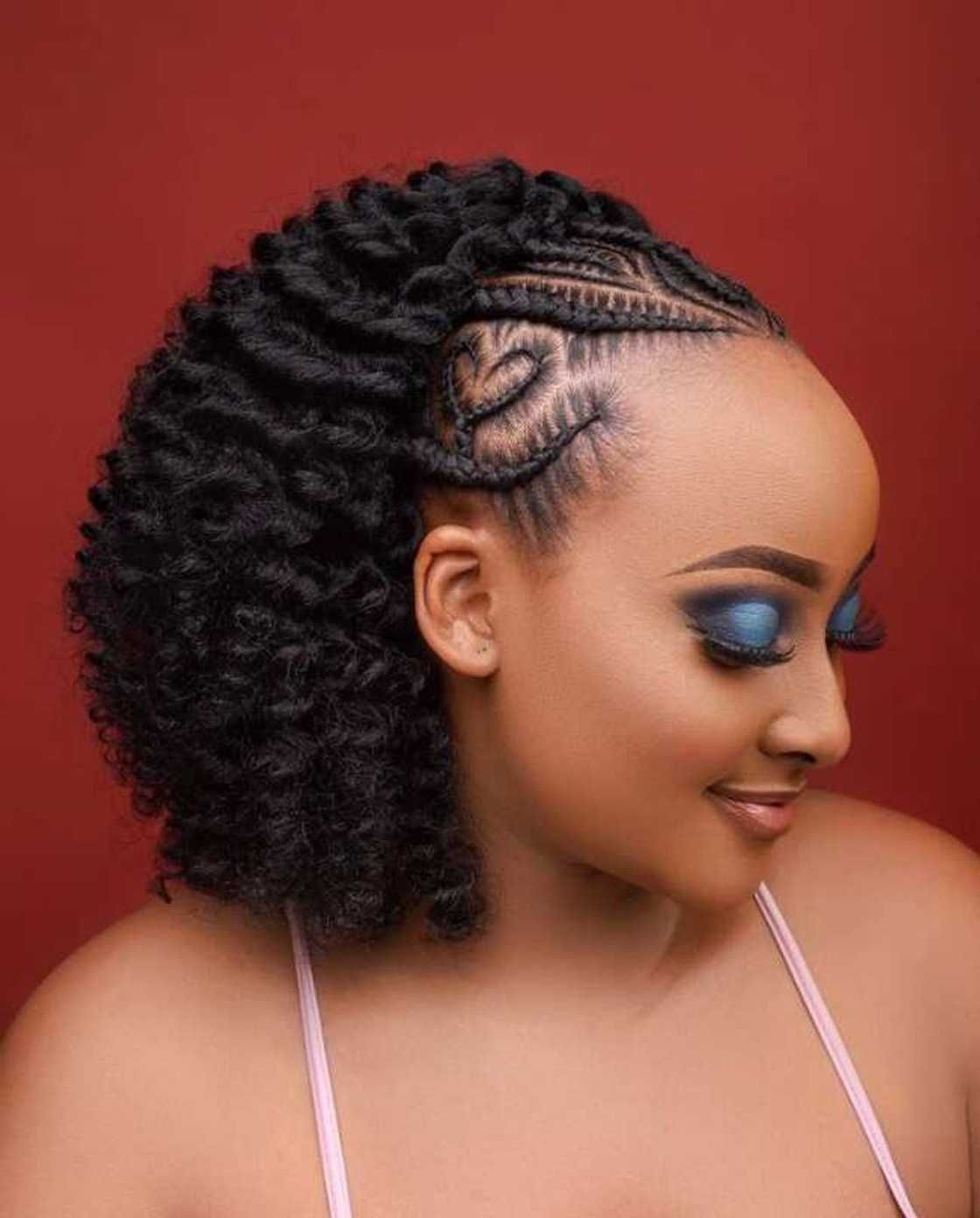 25 amazing half up half down hairstyles for black hair ideas to try - YEN.COM.GH