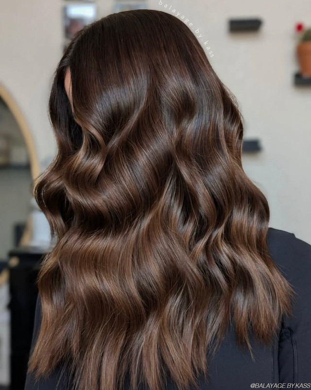 Rich Dark Brown Subtle Caramel — Dimensional Brunette