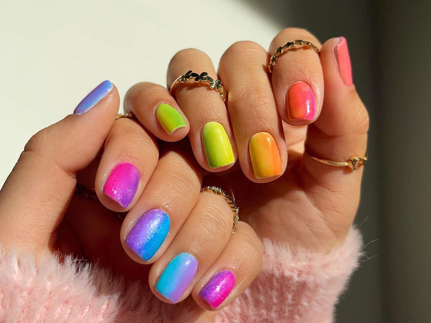 Shimmer Subtle Glitter Visual Idea Shimmer Subtle Glitter Visual Idea — Colorful Nails