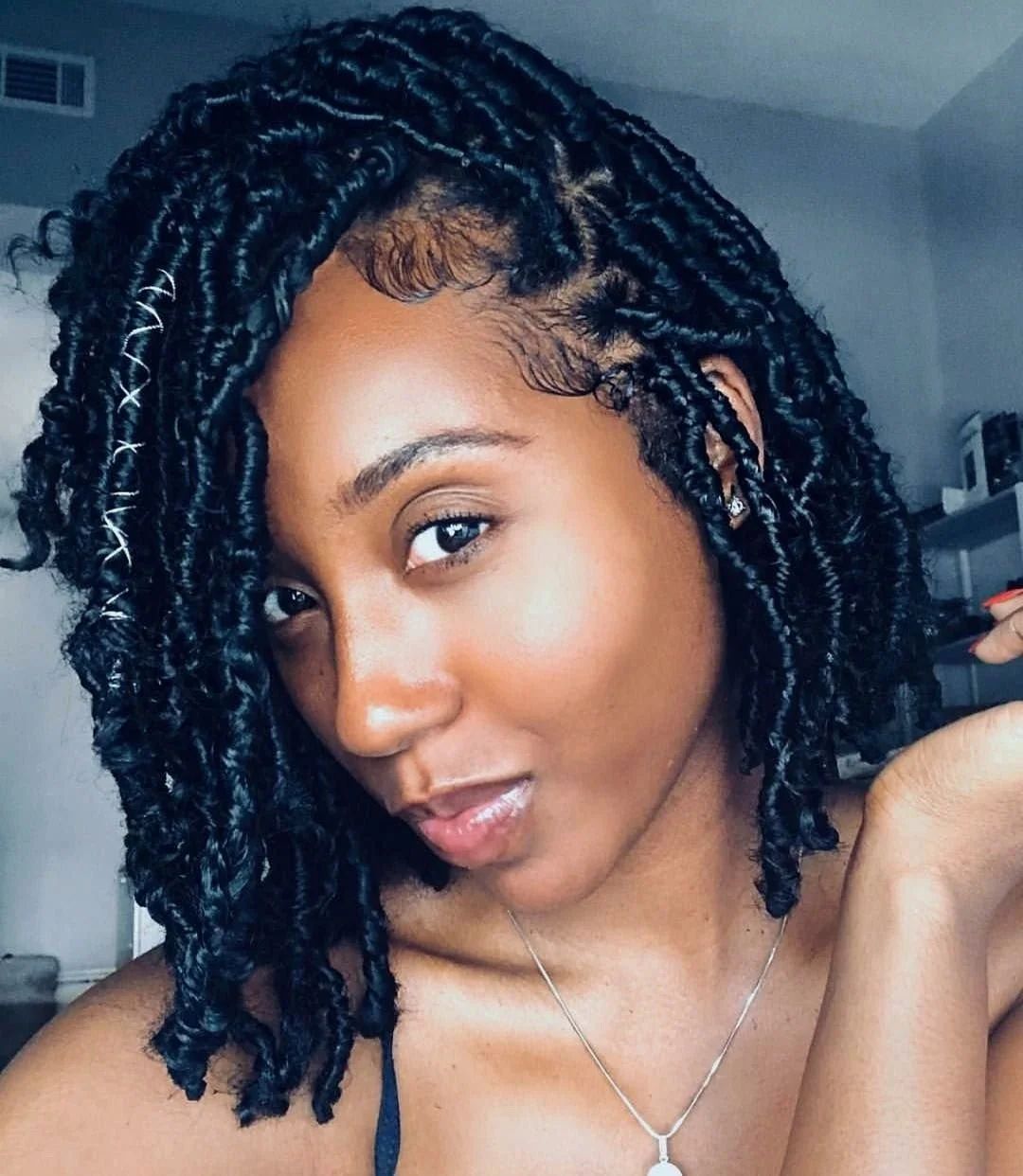 Wavy Bob Goddess Locs Wavy Bob Goddess Locs