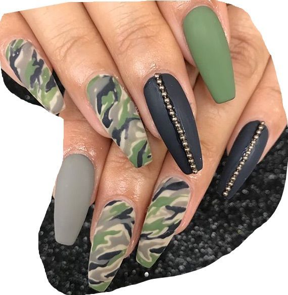 Camo nails | ShopLook