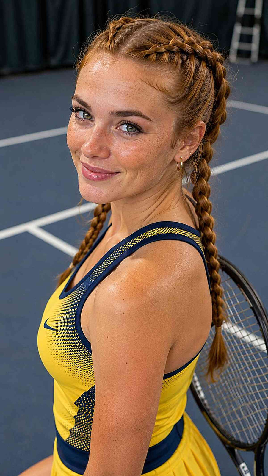 Classic Double French Braids Classic Double French Braids — Tennis Hairstyles