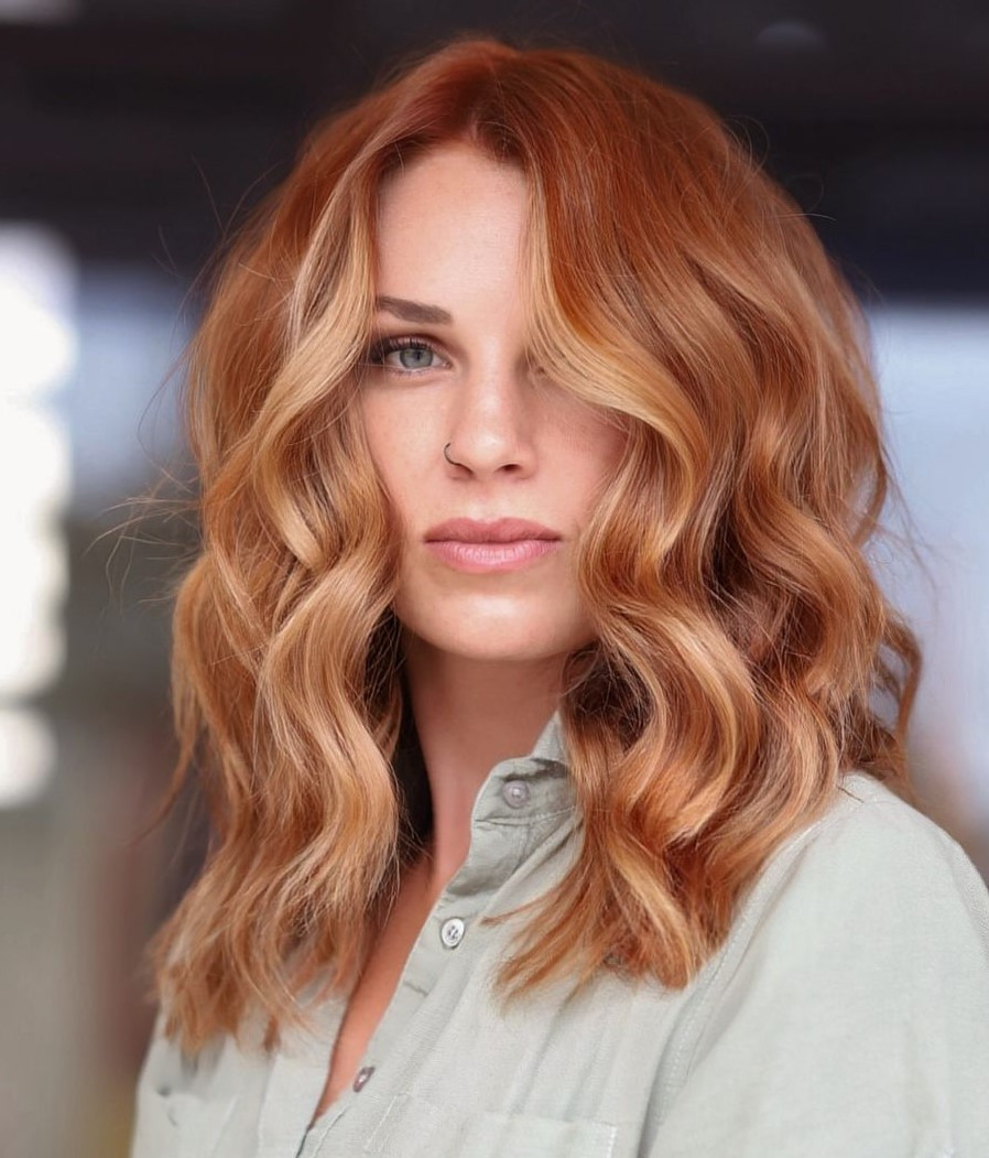 Shoulder-Length Visual Idea Shoulder-Length Visual Idea — Light Auburn Hair