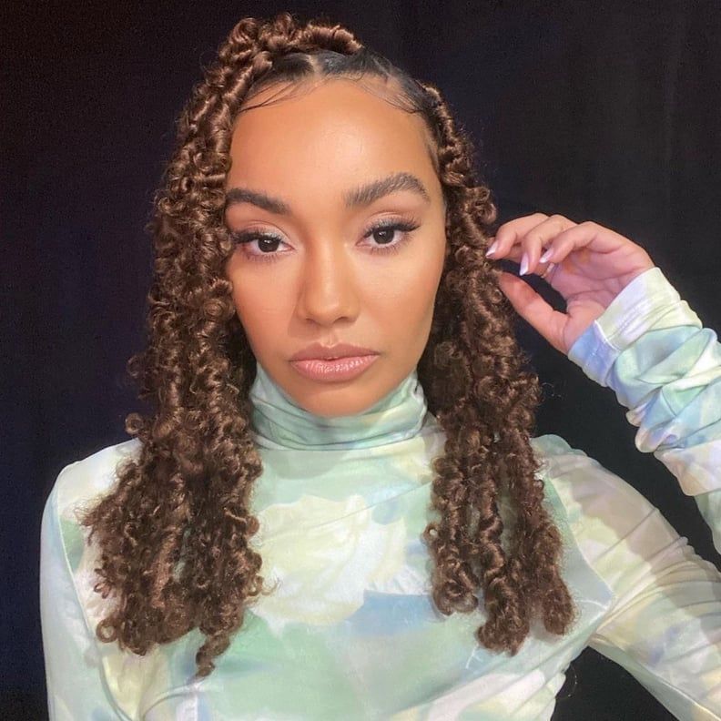 Mid-Back Loc Braids with Curly Ends Mid-Back Loc Braids with Curly Ends