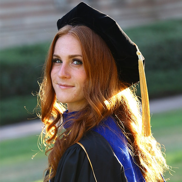 Loose Waves with Warm Highlights Loose Waves with Warm Highlights — Graduation Hairstyles with Cap